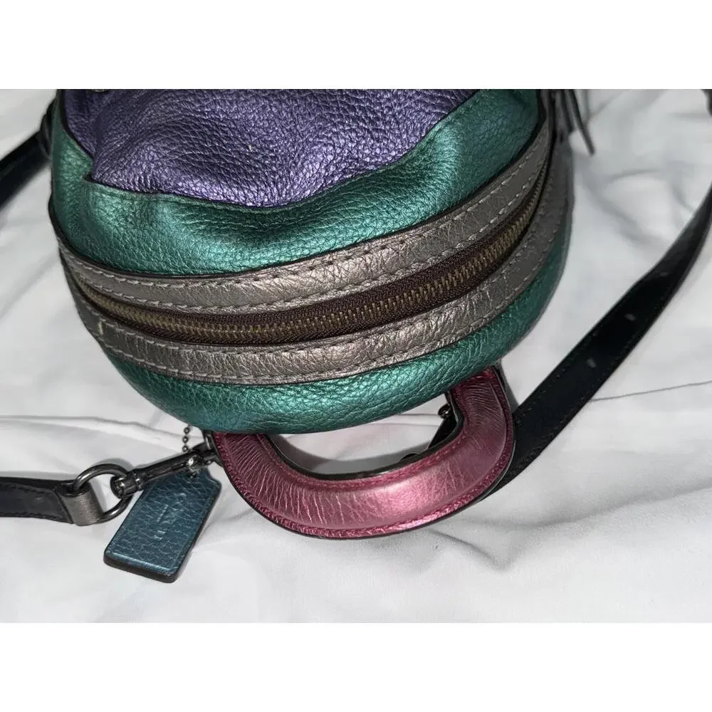 Coach Andi Backpack In Colorblock F49122 - Picture 5 of 9